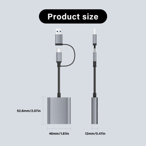 XQD Card Reader USB3.0 Fast speed 5Gbps For G Series M Series Cameras - Zdjęcie 8 z 8