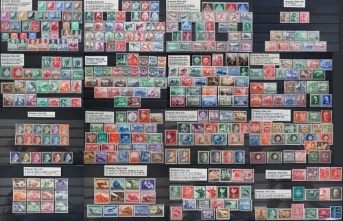 12 ans COMPLET hors blocs - Reich allemand 1934 - 1945 timbre neuf **/* - Photo 1 sur 17