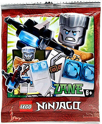 LEGO Ninjago 892173 Figur Zane mit Eis Armbrust und Frost Schild