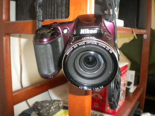Nikon Coolpix L820 Digital Camera 16MP, Plum, strap, lens cap, fully functional - Picture 6 of 6