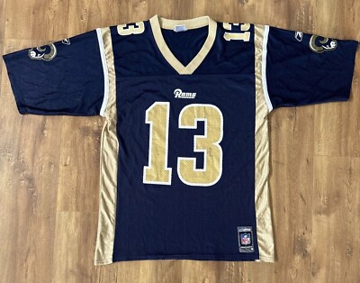 Rams Warner 13 シャツ ネイビー/ゴールド Rams Warner 13 シャツ ネイビー/ゴールド Kurt Warner St