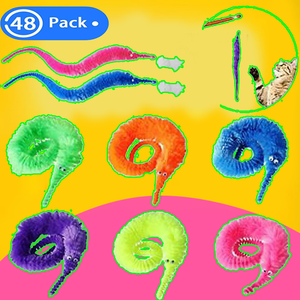 magic worm on a string