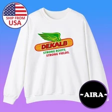 Dekalb Farm Corn Seed Men's White Size S to 3XL
