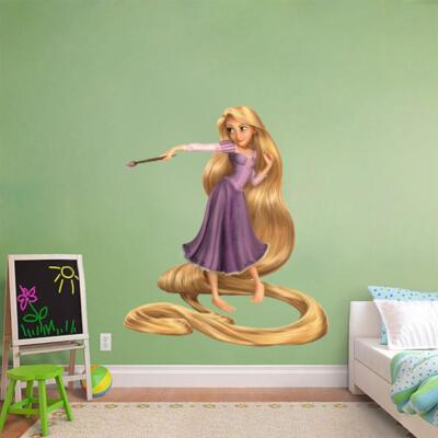 Rapunzel Painting Tangled Decal Removable Wall Sticker Decor Art Kids Disney