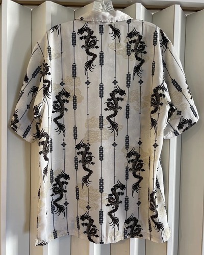 XG Island Tropics Brown Dragon Hawaiian Shirt~S~Mint - 第 4/6 張圖片