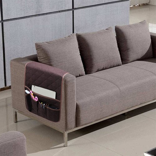 Armrest Organizer Sofa Remote Control Holder 5 Individual Pockets responsible - Picture 2 of 6