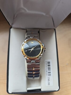 Movado Museum SE Sports Edition 25mm Watch with Box Movado Sports Edition Wristwatches for sale | eBay main image 2