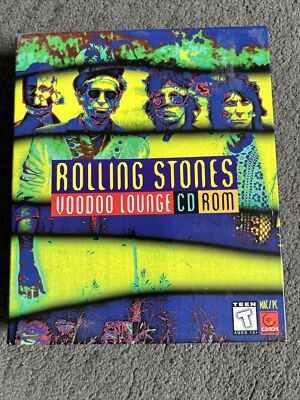 Rolling Stones Voodoo Lounge CD ROM UK Second Vision 1995 Mac/PC kompatibel CD