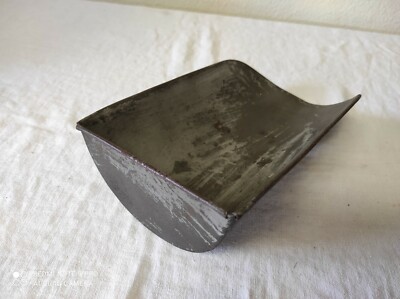 Pelle à Main Ancienne En Tôle – Outil De Mesure 14 X 25 Cm, Sans Marque