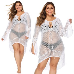 plus size crochet cover up