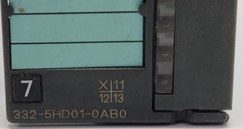 SIEMENS 6ES7 332-5HD01-0AB0 SIMATIC S7 ANALOG OUTPUT MODULE AO 4x12BIT - Picture 4 of 10
