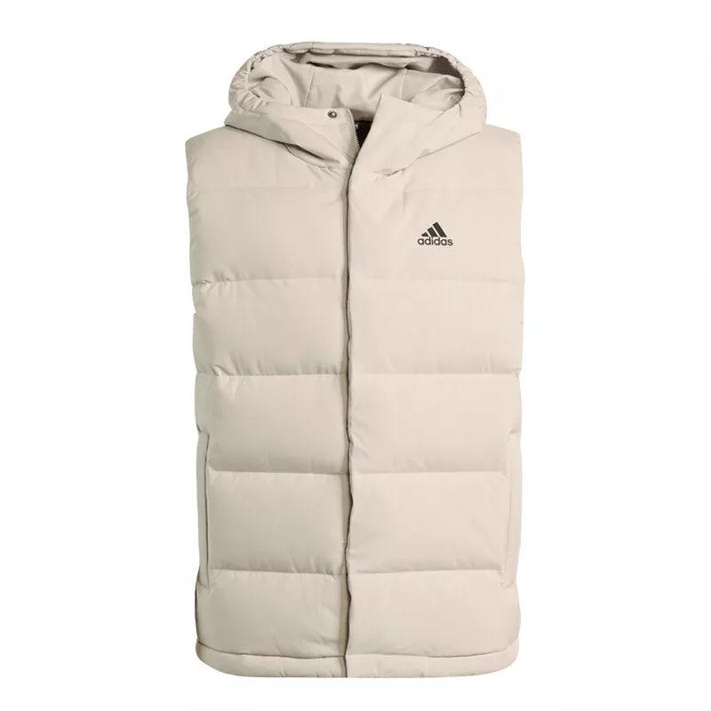 Adidas Helionic Vest Sports | eBay Asia-Fit Top Down NWT HY3935 Men\'s Vest Beige Casual