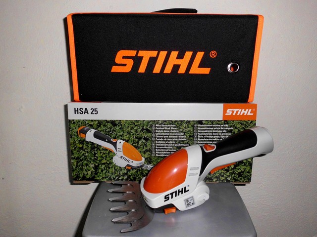 stihl akku strauchschere test