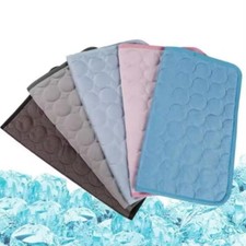 Pet Cooling Mat Cool Pad Cushion Dog Cat For Summer Sleeping Bed
