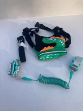 4 in 1 Toddler Harness with Leash & Toddler Wrist Leash Kids Backpack