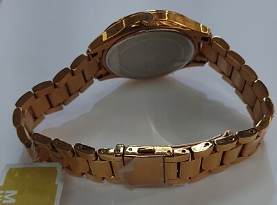 100 Michael Kors MK3716 Lauryn Rose Gold-tone Quartz 33mm  display picture 1