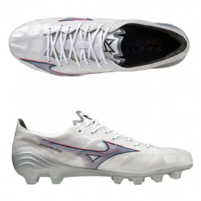 Mizuno α ELITE 27.5 MIZUNO ALPHA ELITE Size US9.5 White × Ignition Red × Blue