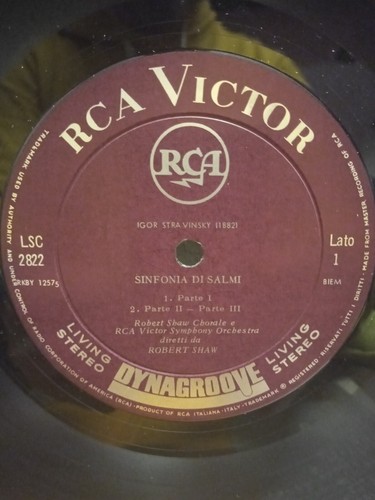 The Robert shaw chorale ,stravinsky sinfonia di salmi, pouleng gloria - Foto 6 di 7