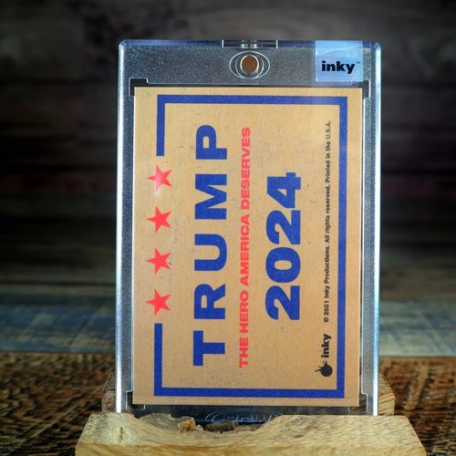 Donald Trump "Team Trump" Superman 2024 MAGA carta elettorale esclusiva - Foto 2 di 9