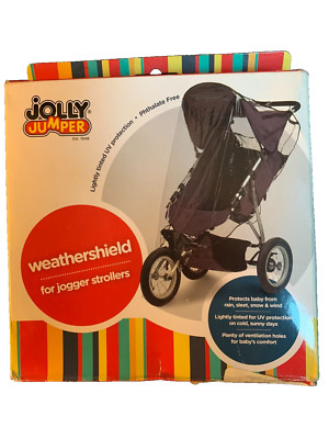Baby Stroller Weathersheild by Jolly Jumper ~Great for Joggers~ HUGE DISCOUNT