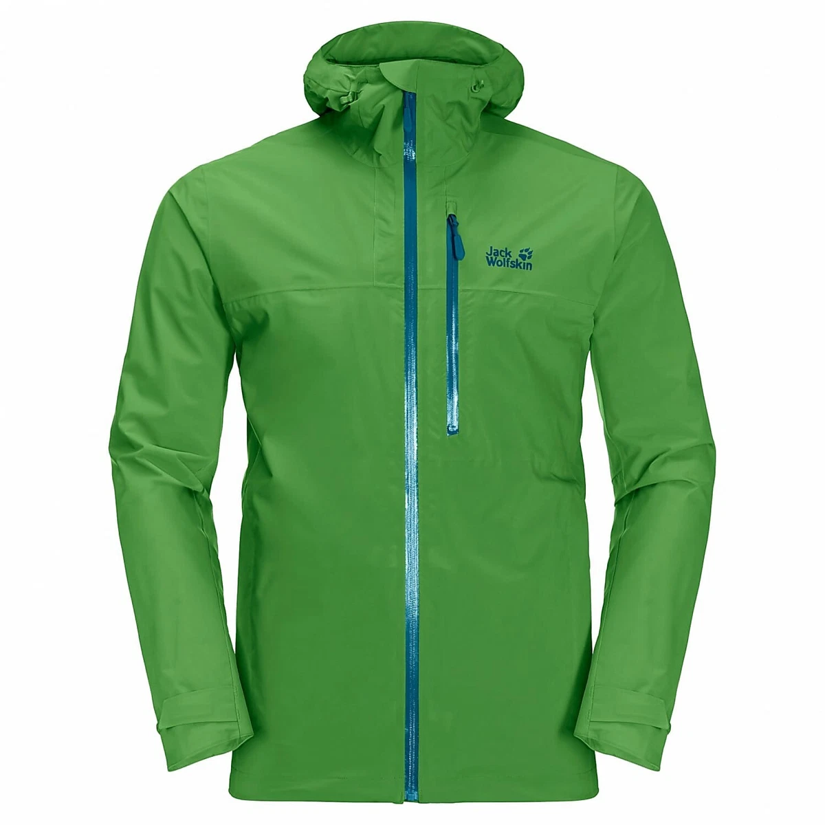 Green hiking best sale jacket