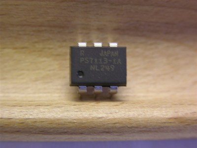 2 CEL PS7113-1A 350mA Cont. Load 100V Breakdown Solid State Relays 6-DIP