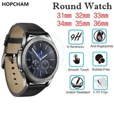 HD Tempered Glass Screen Protectors Film Diameter 23 25 28 33 35 38 41 42 46mm