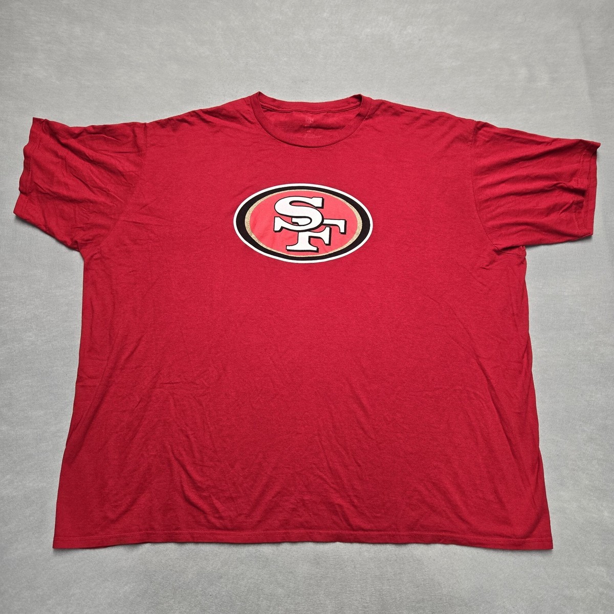 San Francisco 49ers NFL Pro line Short Sleeve Red 4X T-Shirt