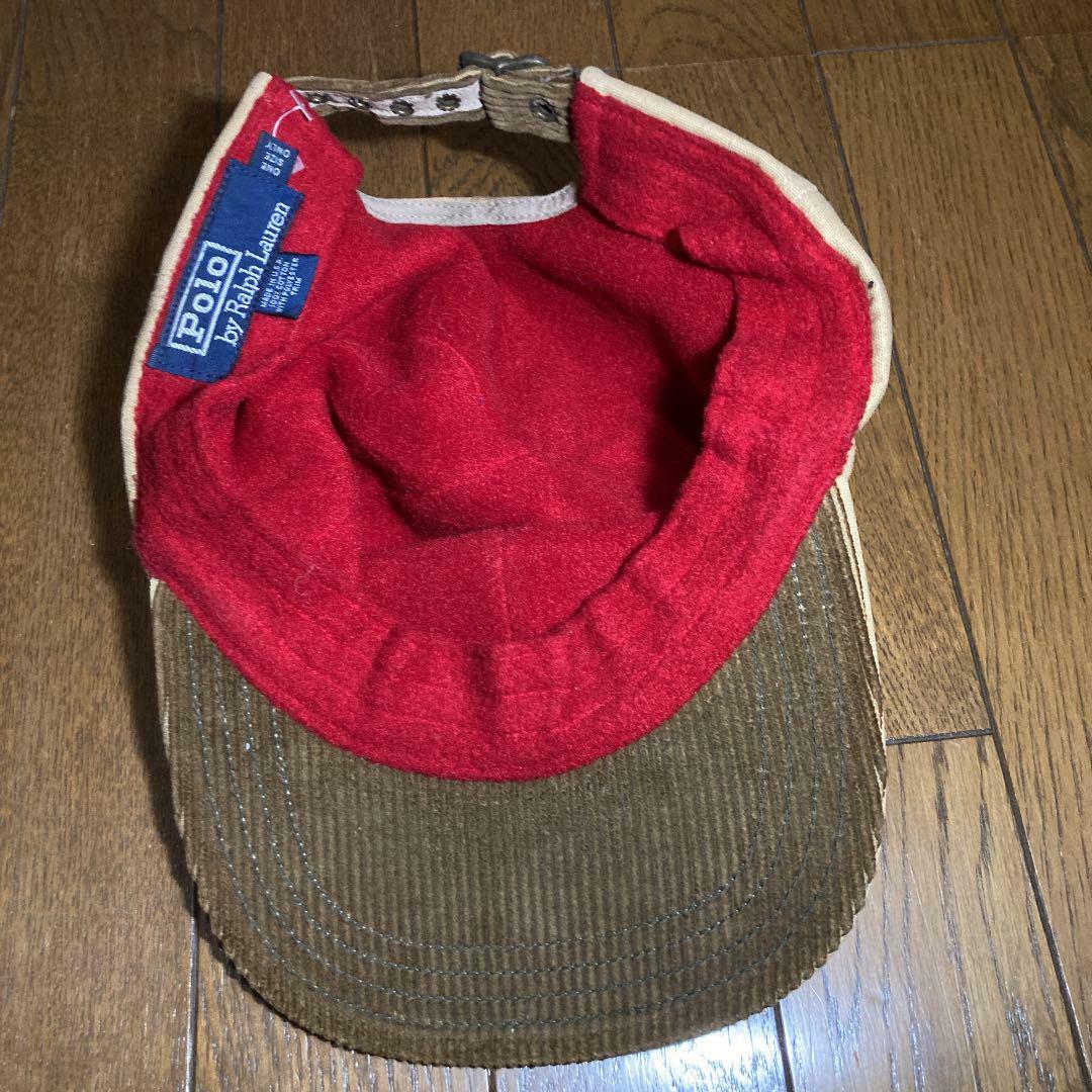 Polo by Ralph Lauren Sport Cap Hat mens Beige Vintage 90's Polo by Ralph Lauren Sport Cap Hat mens Beige Vintage 90's