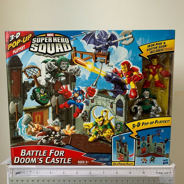 super hero squad playset