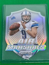 2014 Panini Prizm Air Marshalls Silver Prizm Lions  #7 Matthew Stafford