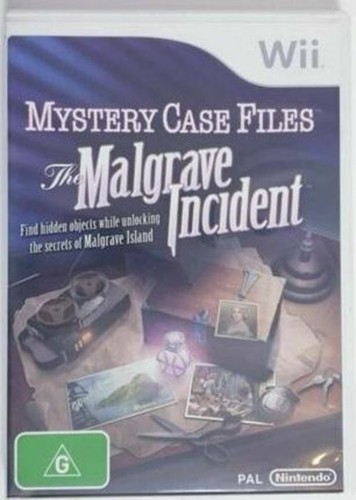 Jeu Wii Mystery Case Files: L'Affaire Malgrave - Version Complète Avec Notice, Occasion Bon état
