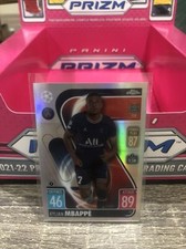 Kylian Mbappe Topps Match Attax Chrome Refractor PSG Paris Saint-Germain