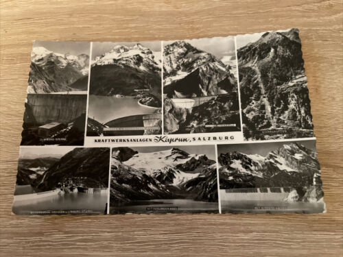 Alte Ansichtskarte, Kaprun Kraftwerksanlagen, Salzburg, ungelaufen, Mehrbild - Bild 1 von 2