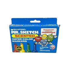 VTG 1990 Sanford MR SKETCH Scented Water Colo...