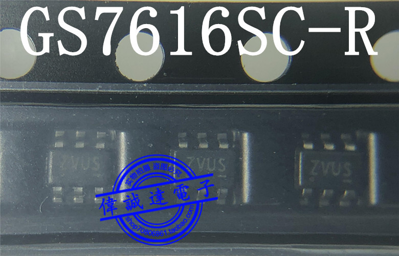 10pcs GS7616SC ZNxx ZN** ZVxx ZV** GS7616SC-R SOT363 Transistor