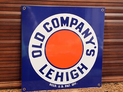 Old Company s Lehigh Anthracite Coal vintage Style reproduction metal sign