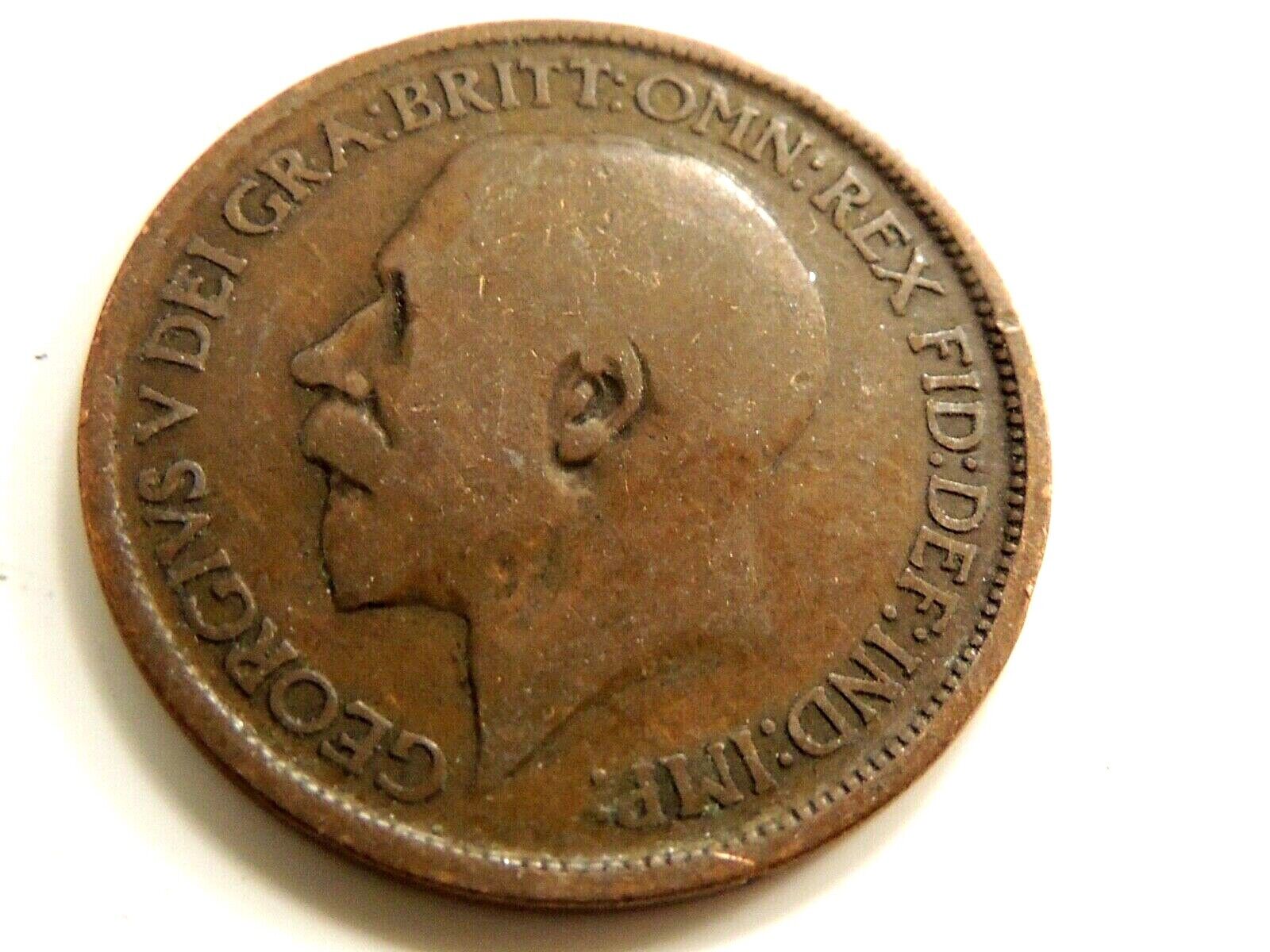 1921 Britain Super intense SALE Half New Free Shipping 1 2 Coin V