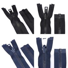 REVERSIBLE Chunky 22 24 26 28 30 Inch Open Ended Jacket Anorak BUY 1 2 Zip   510