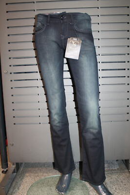 mavi Jeans OLIVIA 10189-2503 DEEP COOL Low rise straight leg neu washed black