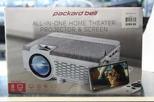 Packard Bell All In One Home Theater Projector And Screen Versatile Connectivity