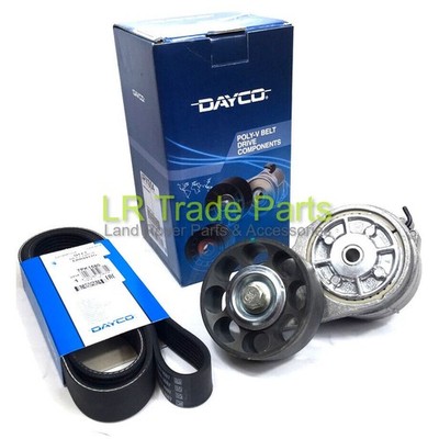 FITS DEFENDER DISCOVERY 300TDi DAYCO OEM AUXILIARY DRIVE TENSIONER & BELT