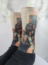 Custom Photo Crew Socks, Personalized Image Socks, Made to Order