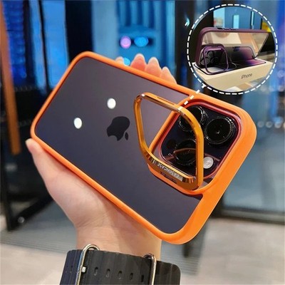 Luxury Bracket Case for Apple iPhone 17 16 15 14 13 12 11 Pro Max Plus Air