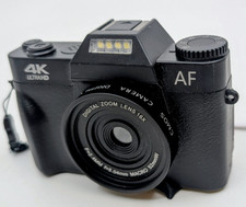 4K Ultra HD Digital Vlogging Camera 16x Powerful Zoom Auto Focus Lens