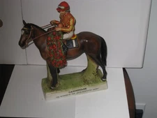 1976 Lionstone Whiskey Decanter 100th Kentucky Derby Winner-Cannonade