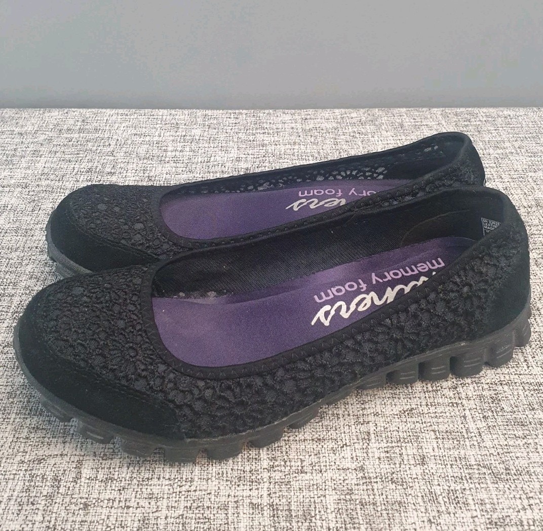 Ez Flex Skechers Sweet Pea Gray Skechers Sweet Pea Skechers EZ - Main Image