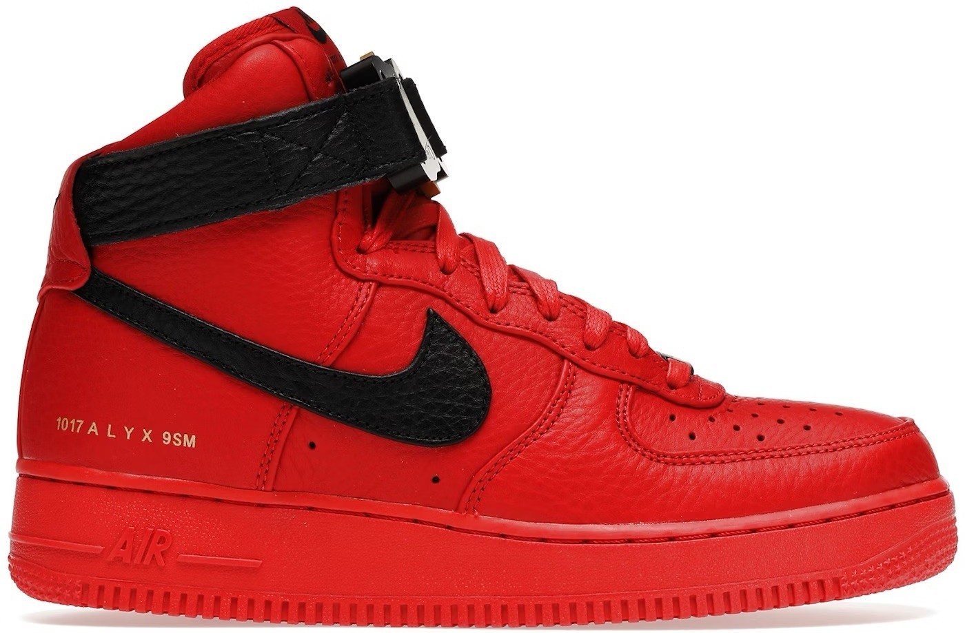 Nike 1017 ALYX 9SM x Air Force 1 High University Red for Sale