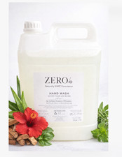 Zero% Hand Soap,hand wash ,by Gilchrist & Soames , 5Litres (refill) 6.00 per litre