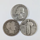 Quarters Type Set Lot of 3